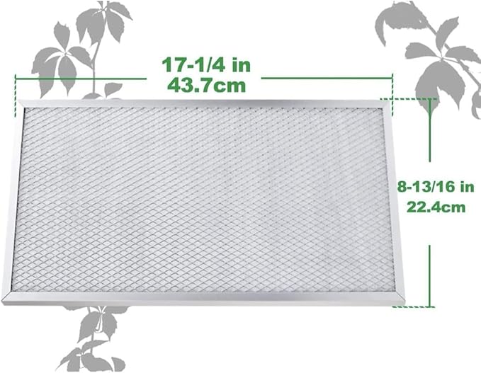 Filter Replacement Parts For AlorAir Dehumidifiers, 4 Pcs 17.2 * 8.81'' Aluminum Accessories For Models HD55, HDi65