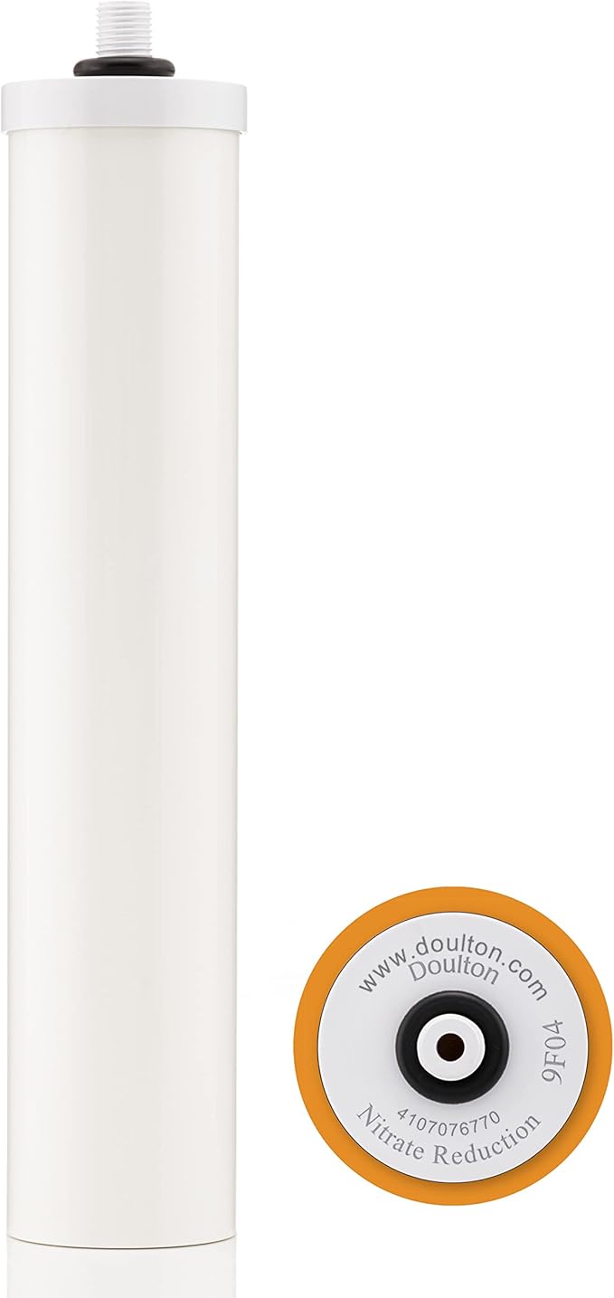 Doulton ¦ W9125047 ¦ 10" Nitrate Reduction Cartridge Drinking Water Filter ¦ BSP Thread ¦ For Use in the First Chamber of the Doulton Duo Housings ¦ 9F04 ¦ White