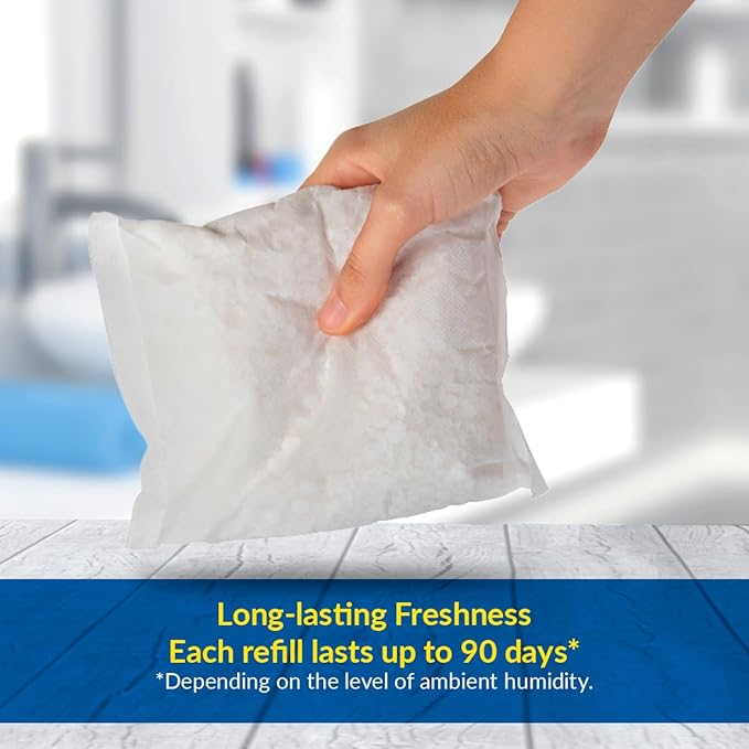 HUMYDRY® - 6-pack of dehumidifier refills - 35.3 oz - Absorbs moisture - Prevents odors - Fragrance-free - For spaces up to 400 sq. ft.