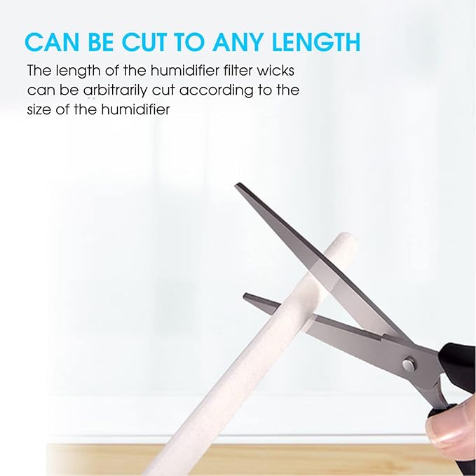 Filter Cotton Sticks, 10Pcs Mini Portable Humidifier Diffuser Cotton Sticks Filter Replacement USB Humidifier Replacement Sponges Refill Stick