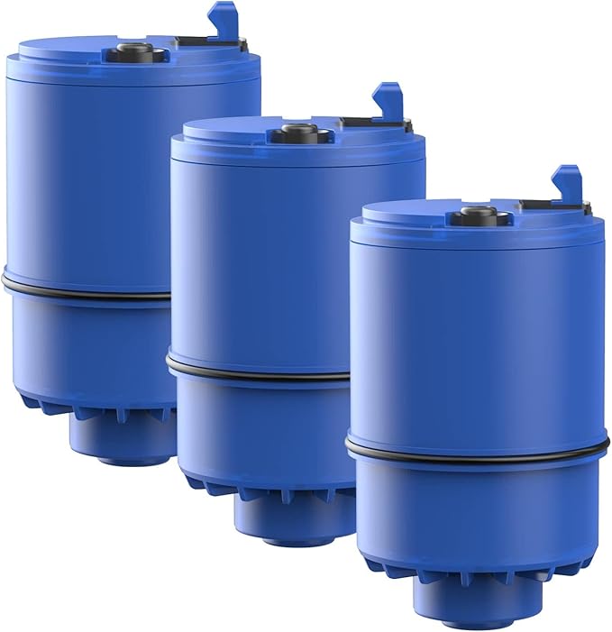 Filterlogic NSF Certified Water Filter, Replacement for PUR® RF9999® Faucet Water Filter, Pur® PLUS Faucet Model FM-2500V, FM-3700, PFM150W, PFM350V, PFM400H, PFM450S (Pack of 3),Model No.: FL-FF08