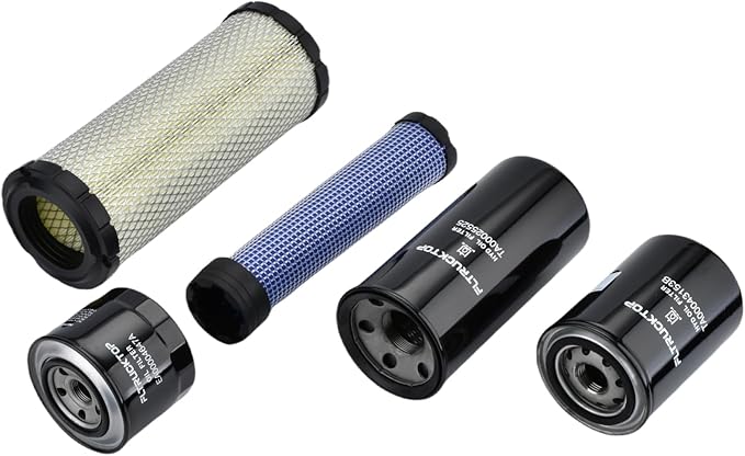 Maintenance Filter Kit Compatible With Branson Tractor 2515H Replace HRA0500702A9 TA00043153B TA00025525 EA00004647A