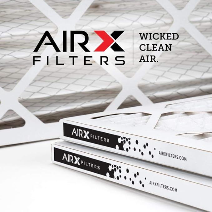 AIRX WICKED CLEAN AIR. 20x24x1 Air Filter MERV 13 Pleated HVAC AC Furnace Air Filter, Health 6-Pack, Made in the USA