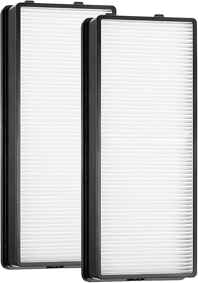 4 Pack Replacement Filters Compatible with HoMedics PetPlus at-PETODR Filter and TotalClean at-OFL Filter for AT-PET01, AT-PET02,and AR-45