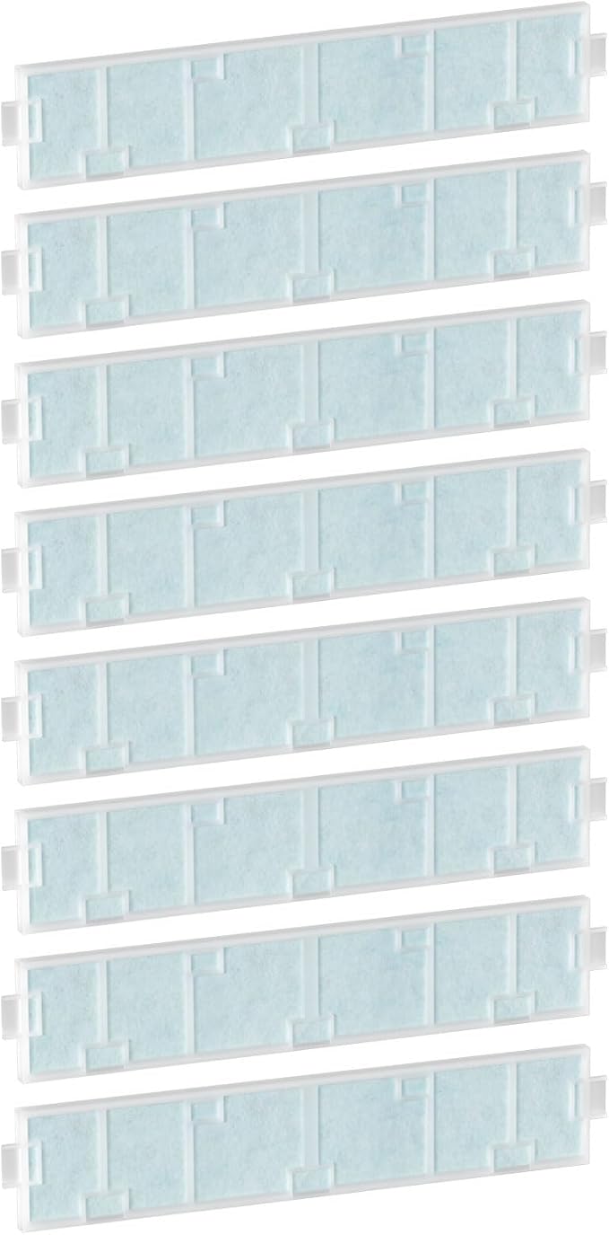 Carmerny MAC-408FT-E Filter Replacement Compatible with Mitsubishi MAC-408FT-E Air Conditioner, Filter for Optimal Air Filtration, Pack of 8