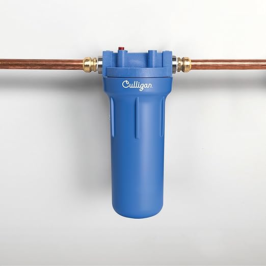 Culligan HF-150A Whole Standard Duty 3/4 Inlet/Outlet Water Filter Housing, Blue