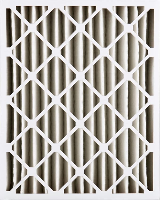 Nordic Pure 16x25x4 (15_1/2 x 24_1/2 x 3_5/8) Pleated Air Filters MERV 13 Plus Carbon 2 Pack