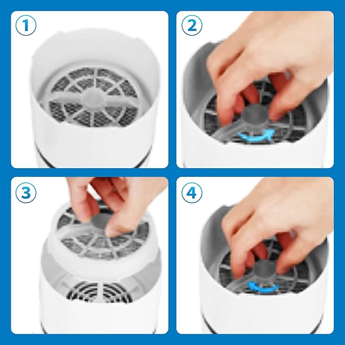 KEEPOW HEPA Filter Replacement Compatible with Frida Baby Air Purifier 3 in 1, RIGOGLIOSO Air Purifier GL2103, JINPUS GL-2103, LTLKY 900S