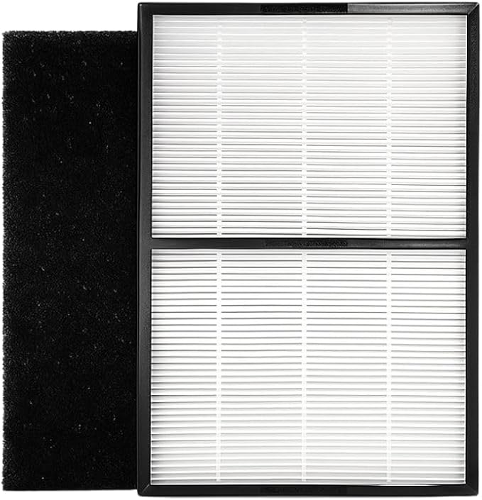 Nispira Type A2 Size True HEPA Filter Replacement For Filtrete Room Air Purifier FAP-C02-A2, FAP-C03-A2, FAP-T03-A2, Part # 1150101, 1 Pack