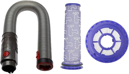 Upgraded Replacement Hose + Filter Kit to Fit Dyson DC41 Upright Vacuum Cleaners