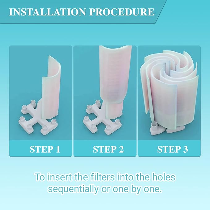 FG-1002 DE Grid Filter Compatible with FC-9520, PFS1224, FS-2002, DEX2400DA, DEX2400DS, 59001100, 59001000, 24 Sq.Ft DE Grid Swimming Pool Filter Cartridge, 7 Full + 1 Partial