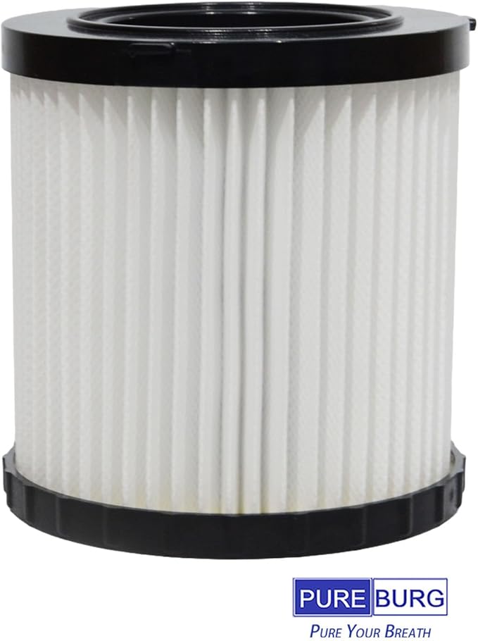 PUREBURG DCV5801H Replacement Filter Compatible With Dewalt DCV580 & DCV581H 18/20 20V MAX Cordless Wet-Dry Vacuum,4-Pack HEPA (Washable)