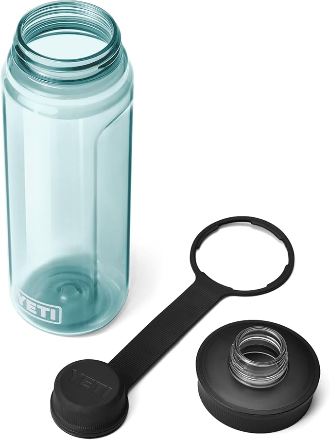 YETI Yonder Water Bottle with Yonder Tether Cap, Lightweight, Leakproof and BPA-Free