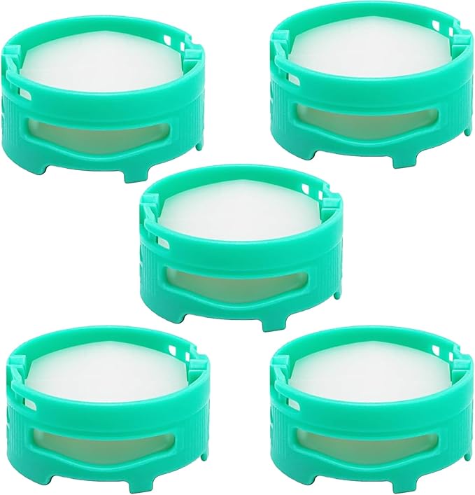 Odor Neutralizer Cartridges for Shark ZU102 LA702 AZ3000 AZ3002 AZ4002 HZ3000 HZ3002 IZ862H IZ562H ZD550 Stratos Upright Vacuum,Part # 1541FC3000,Green, 5 Pack