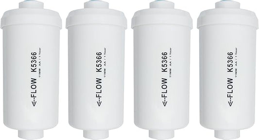 Fluoride Filter, Replacement for Berkey® PF-2® Fluoride and Arsenic Reduction Elements, Compatible with Berkey® Gravity Filtration System, Natural Defluorination Filter Material, Pack of 4