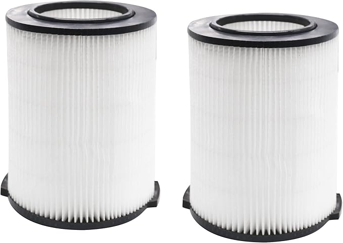 Standard Wet/Dry Vac VF4000 Filter Replacement Compatible with Ridgid 72947 Vacs 5-20 Gal Shop Vac Also fits Craftsman 17816, Husky 6-9 Gal WD5500 WD0671 RV2400A RV2600B,2 Pack