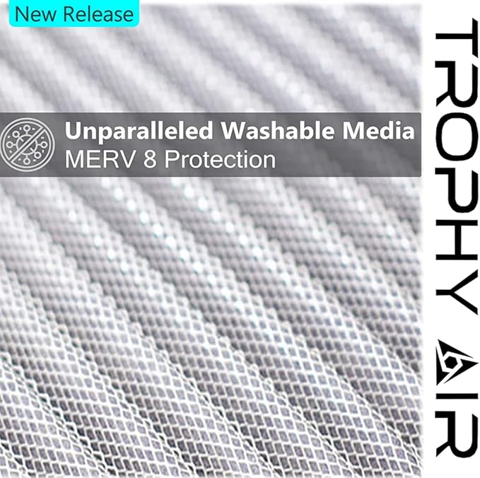 | Merv 8 | Washable Furnace Filter | Lifetime HVAC & Furnace Air Filter | Washable | Superior particle-holding Ability | Premium Quality Aluminum | 24x30x1