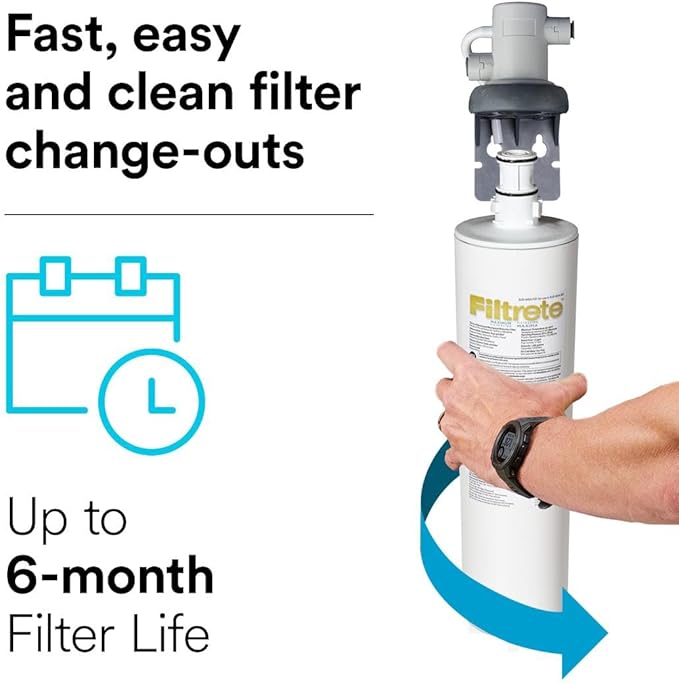 Filtrete Maximum Under Sink Water Filtration System 3US-MAX-S01