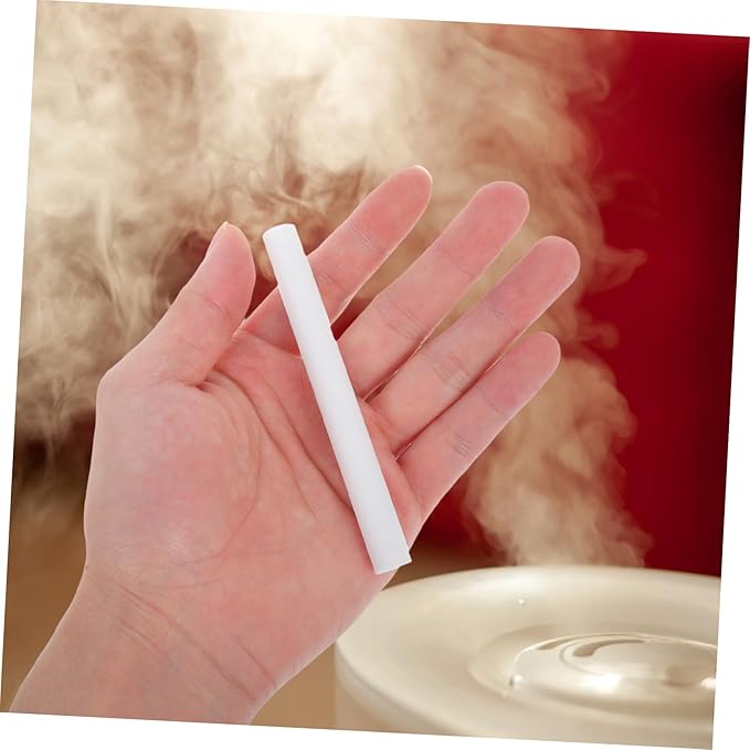 FRCOLOR 50pcs Essential Oil Diffuser Accessories Humidifier Replacement Net Bedside Filter White Sticks
