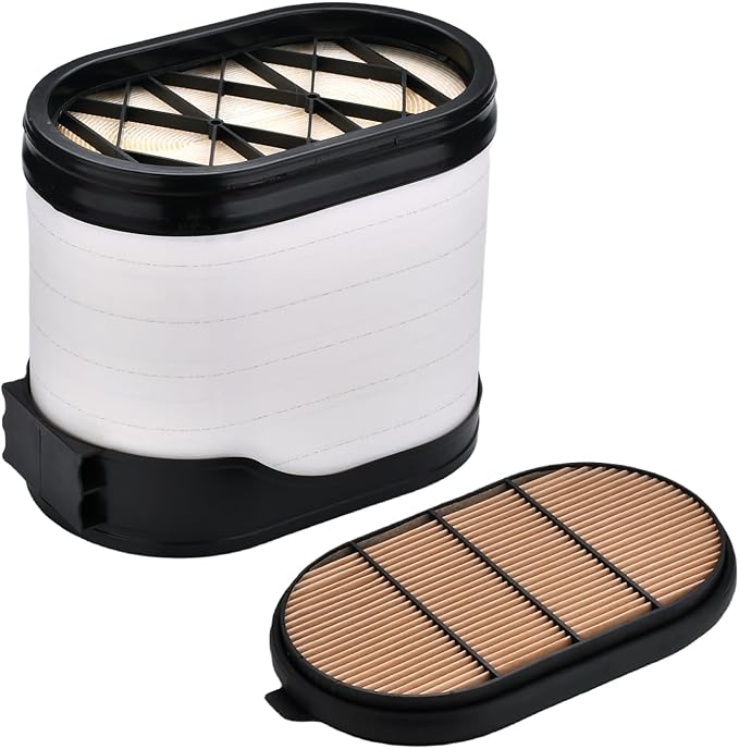 P608676 CC469601AA Air Filter fits for IRIZAR PB 300KW 340KW 375KW Compatible with Massey Ferguson Tractor 84CTA 84AWF AGCO Engine JCB 435S 419S 8310 8280,FASTRAC 7170 7200 7230 8310 8250