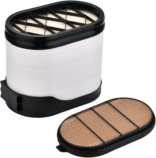 P608676 CC469601AA Air Filter fits for IRIZAR PB 300KW 340KW 375KW Compatible with Massey Ferguson Tractor 84CTA 84AWF AGCO Engine JCB 435S 419S 8310 8280,FASTRAC 7170 7200 7230 8310 8250