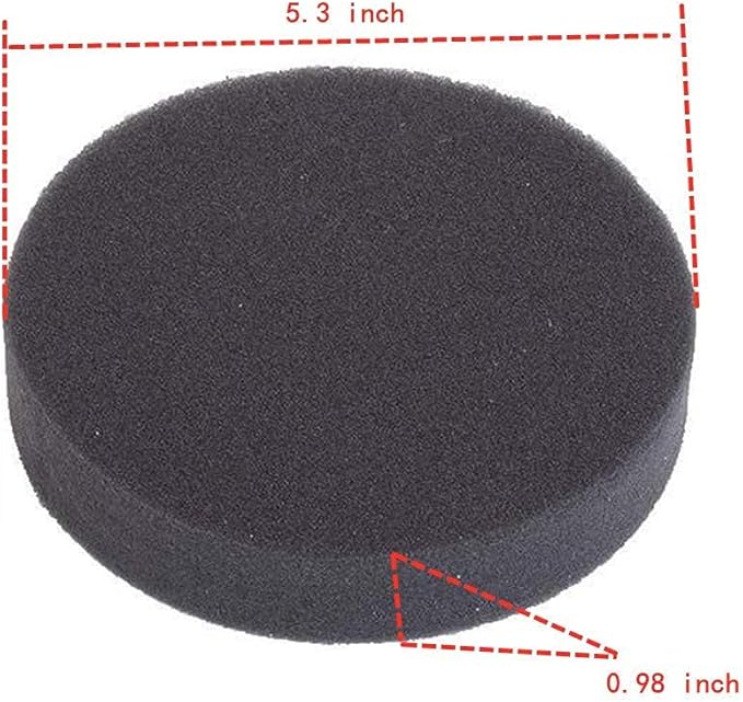 Vacuum Cleaner Filter Replacement Part Compatible With Bissell CleanView Rotating Pet Vertical vacuum 2252 2486 2489 2254 22543 24899 27909 1214 Motor Filter Replacement Part Number #1608225