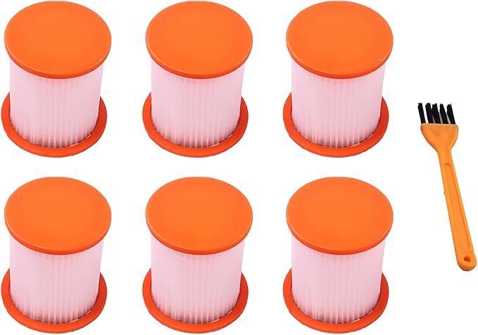 6pcs Filter and 1pc Brush for TMA T120 T121 T151 T150 T220 T210 T181 T180 T220 Vacuum Cleaner