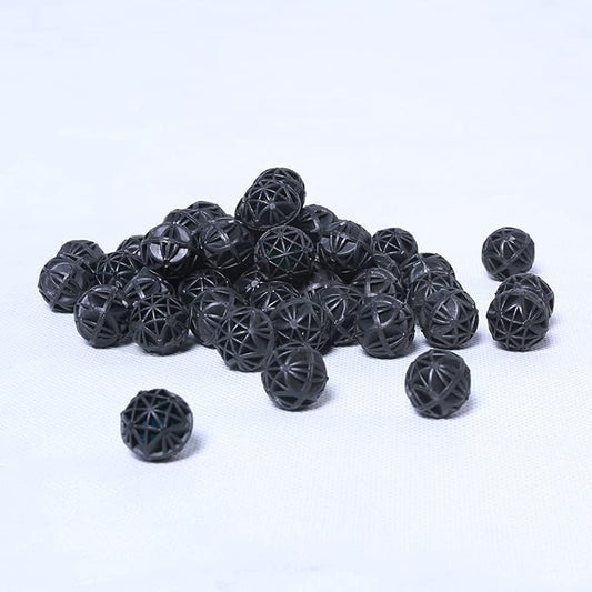 AQUANEAT Aquarium 0.6" Bio Balls 100pcs for Fish Tank Pond Canister Filter Media