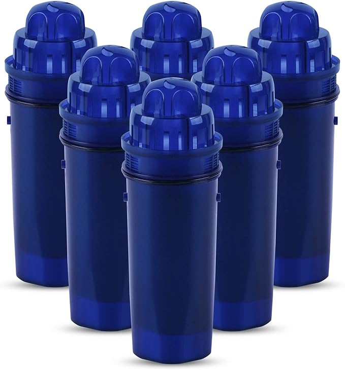 ICEPURE Pitcher Water Filter Replacement for PUR CRF950Z, CRF-950Z, PPF900Z, PPF951K, PPT700W, CR-1100C, CR1100CV, DS-1800Z, PPT711W, PPT711B, PPT111W and More PUR Pitcher and Dispensers System, 6PACK