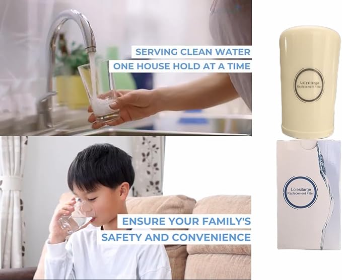 High Grade Water Filter Replacement,Removal of Chlorine for the Leveluk Kangen 8-1Pcs（Replacing HG-N and K-8 Filters）