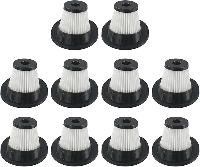 Cordless Vacuum Cleaner Washable Replacement Filters, For VacLife VL188 And VL189(10 PACK)