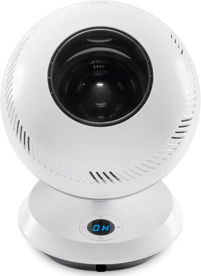 Greentech QT7 Bladeless Fan - Whisper Quiet Air Circulator - Safe Around Pets and Children