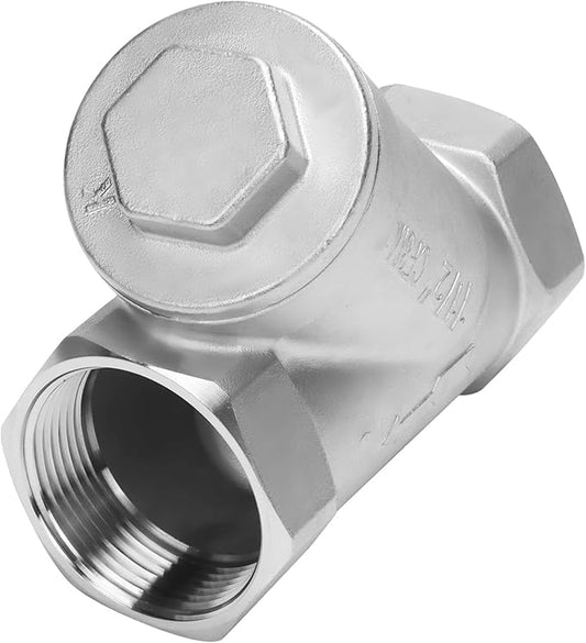 1-1/2 Inch Wye Strainer 100 Mesh Screen Filter Valve - 800 WOG SUS316 CF8M