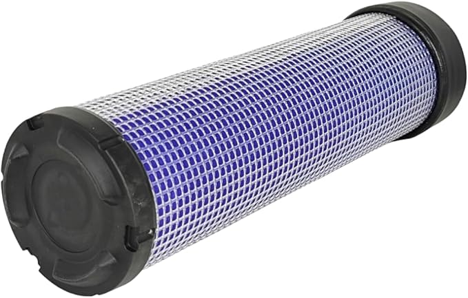 Air Filter Set P828889 P829333 AT171853 AT171854 110-6326 110-6331 46562 46569 222421A1 222422A1 RS3544 RS3545 Compatible with John Deere Kubota Case New Holland Backhoe Loader Tractor 5103 5203