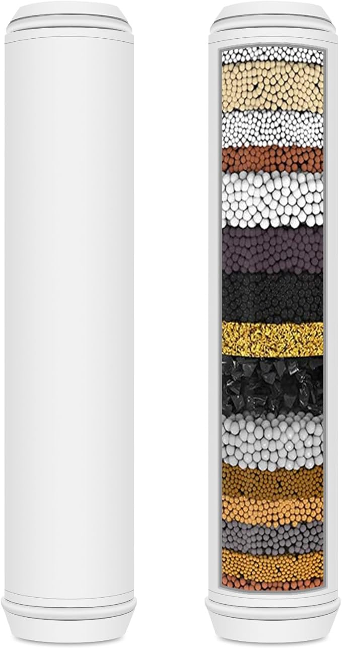 Replacement Water Filter for Shower Head Handheld,Compatible with PWERAN and Fitespot Shower Head Handheld Filter System,Removes Heavy Metals and Chlorine.(2 Pack)