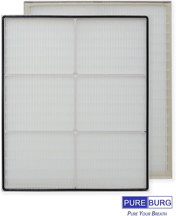 PUREBURG F321 Replacement Filter Compatible with Dri-Eaz DefendAir HEPA 500 Air Scrubber (Model F284), H13 HEPA 16 x 19 x 2 Air Clean Air Purifier