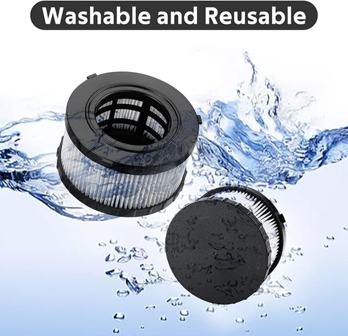 2 Pack DC5151H Replacement HEPA Filter for DEWALT DC5151H DC515 DCV517 Wet Dry Vacuum