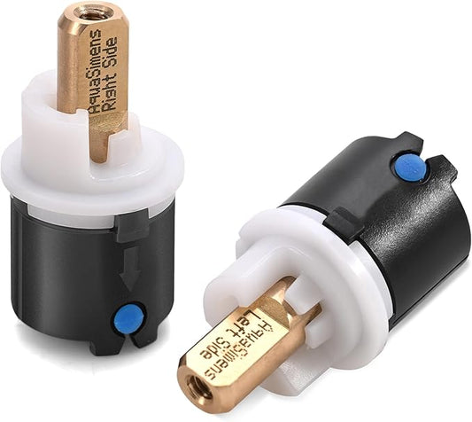 RP60400 Delta Faucet Valve Stem Cartridge Replacement for Delta Two Handle Diamond Seal Technology Bathroom Sink Bathtub Shower Faucet and Beverage Faucet, Delta Faucet Stem Assembly Repair Kit