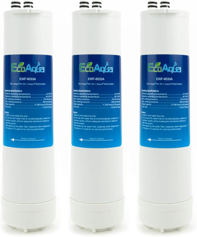 Replacement For ECOAQUA EWF-8033A?ß FILTER by Technical Precision