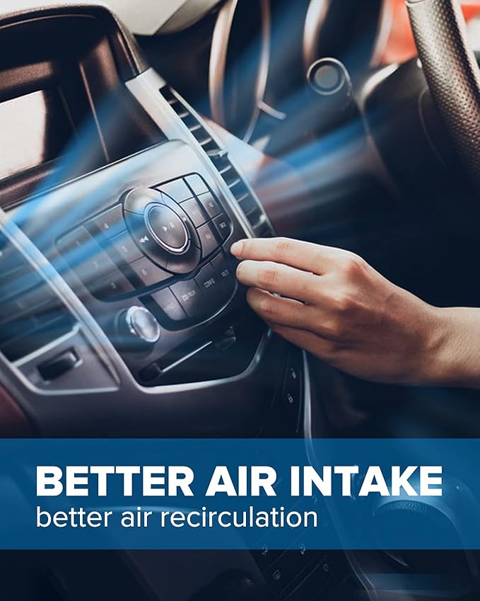 PHILTOP ACF047 (CF12160) Premium Cabin Air Filter, Replacement for Kona (2018-2021), Tucson (2016-2021), Venue (2020-2021), Seltos (2021), Soul (2020-2021), Sportage (2017-2022)