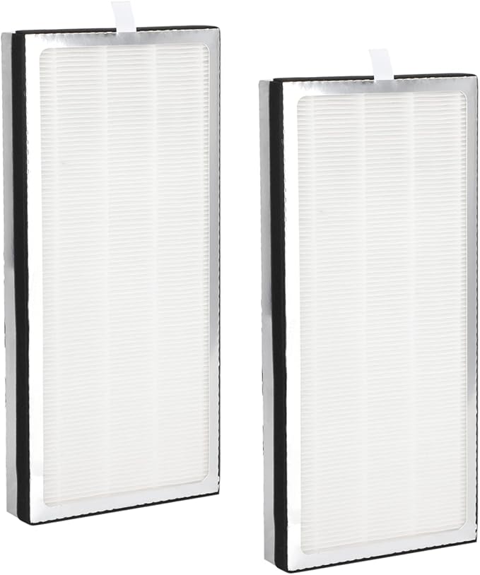 2 Pack 40 Replacement Filter H13 HEPA 40 Filter - Compatible with Modify 40 Series, 3-in-1 Filters Contains High-Efficiency Activated Carbon