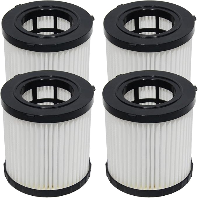 PUREBURG DCV5801H Replacement Filter Compatible With Dewalt DCV580 & DCV581H 18/20 20V MAX Cordless Wet-Dry Vacuum,4-Pack HEPA (Washable)