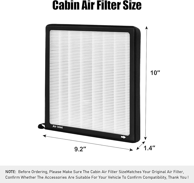 Chevrolet Cabin Air Filter with Activated Carbon - Silverado 1500, Suburban, Tahoe