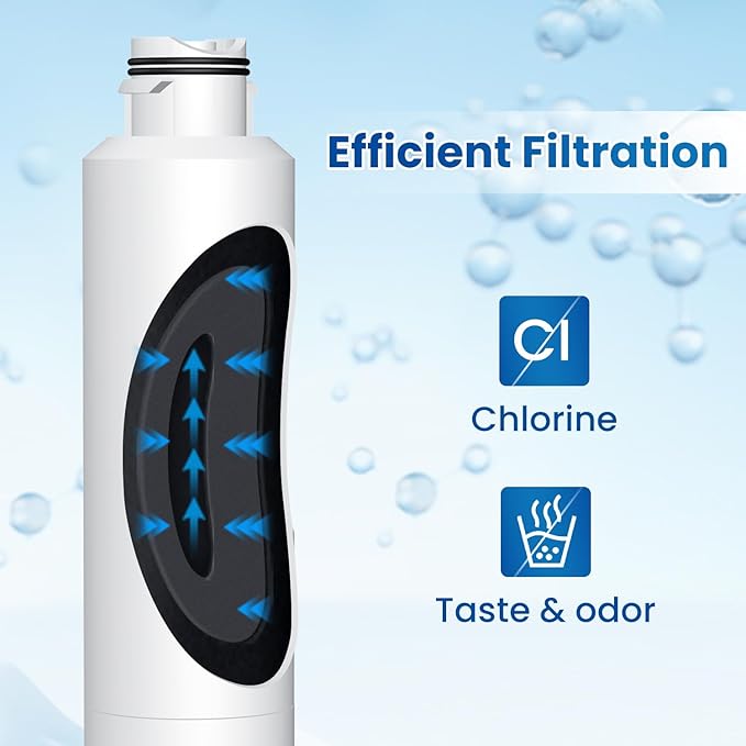 GOLDEN ICEPURE RWF0700A, Compatible with Samsung DA29-00020B, RF263BEAESR, RF28HMEDBSR, RF28HFEDTSR, RF28HFEDBSR, HAF-CIN/EXP, 46-9101, 4PACK