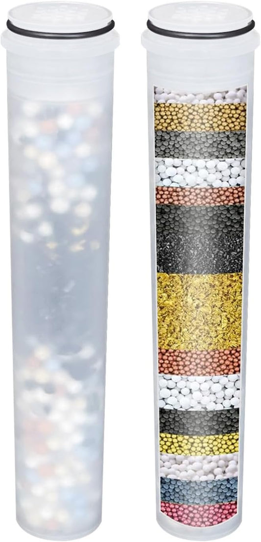 Replacement Filter for Showerhead Cartridge,Compatible with MakeFit SSJ731 Showerhead,Multi Stage Shower Filtration Systems for Hard Water,Reduces Chlorine.(2Pack)