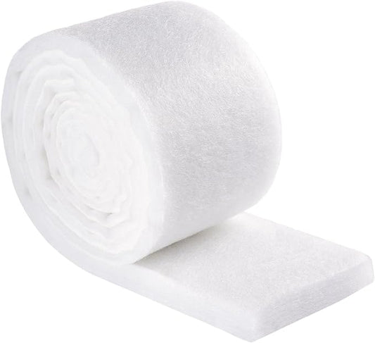 SHIGATSU Aquarium Filter Floss Rolls, Aquarium Filter Sponge for Fish Tank Filter - Aquarium Filter Media for Freshwater or Marine Aquariums（39.4”x5.1”）