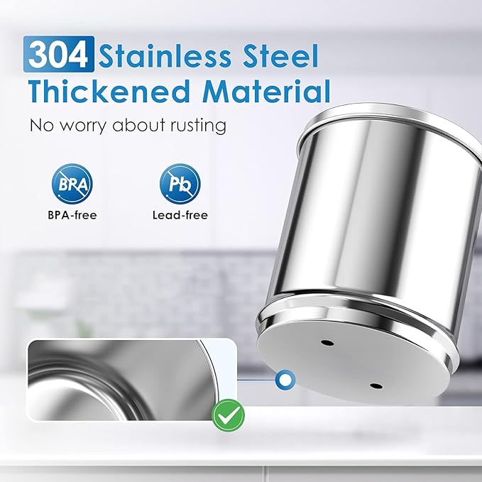 Waterdrop 2.25G Gravity-fed Water Filter System with Sight Glass Spigot, NSF/ANSI 42&372 Standard, PFAS, Chlorine and Lead Reduction, for Home, Camping, Off-Grid, Emergencies, King Tank Series