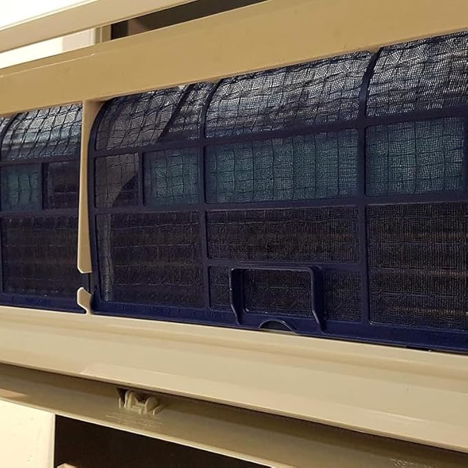 MAC-408FT-E Replacement Filter for Mitsubishi Mr. Slim heat pump and air conditioning split systems (Pack of 6)