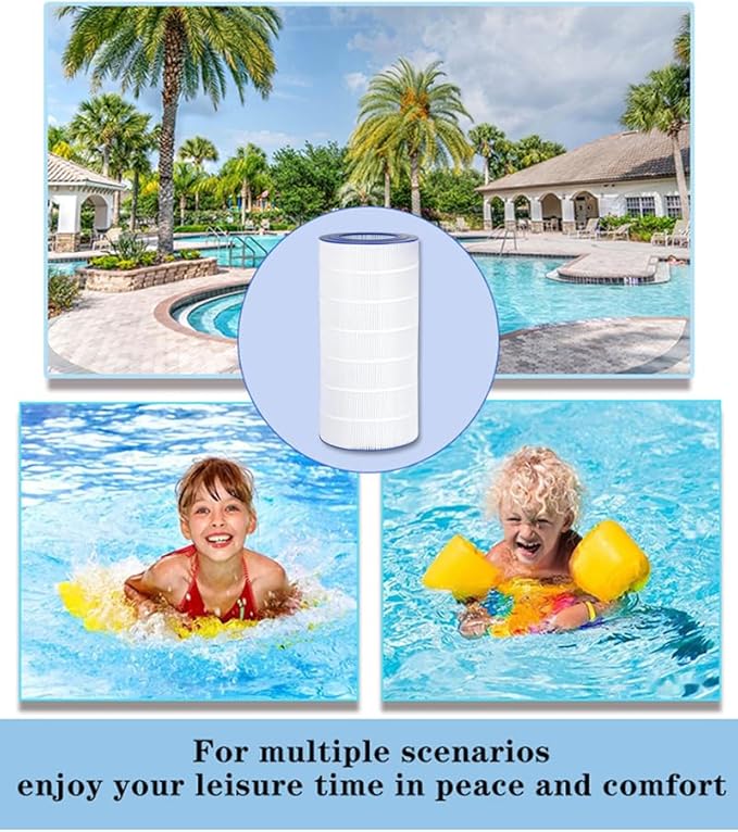 Pool Filter Compatible with Pentair CC150, CCRP150, PAP150, Unicel C-9415, R173216, 59054300, Filbur FC-0687, 160317, 160355, 160352,150 Sq. Ft Pool Filter Cartridge, 1 Pack