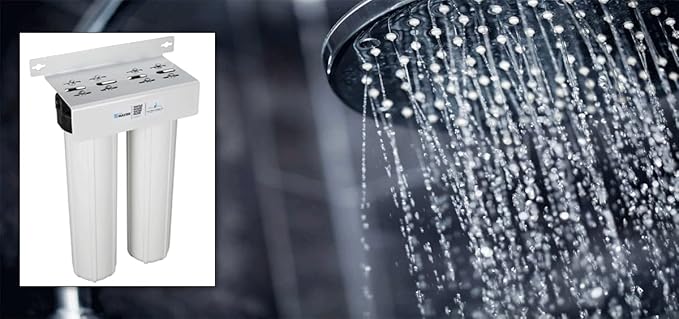 Home Master CFKDF85GCC-20BB Replacement Filter, Fits Big Blue, 20" x 4.5" Heavy duty Up-Flow Catalytic Carbon & KDF 85, Filters Chloramines, Chlorine, Chemicals, Heavy Metals, Sediment, more